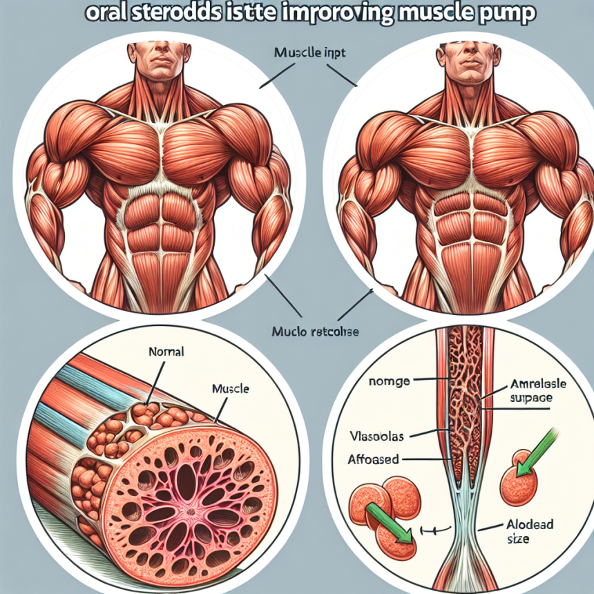 ¿Puede Esteroides orales mejorar el bombeo muscular?