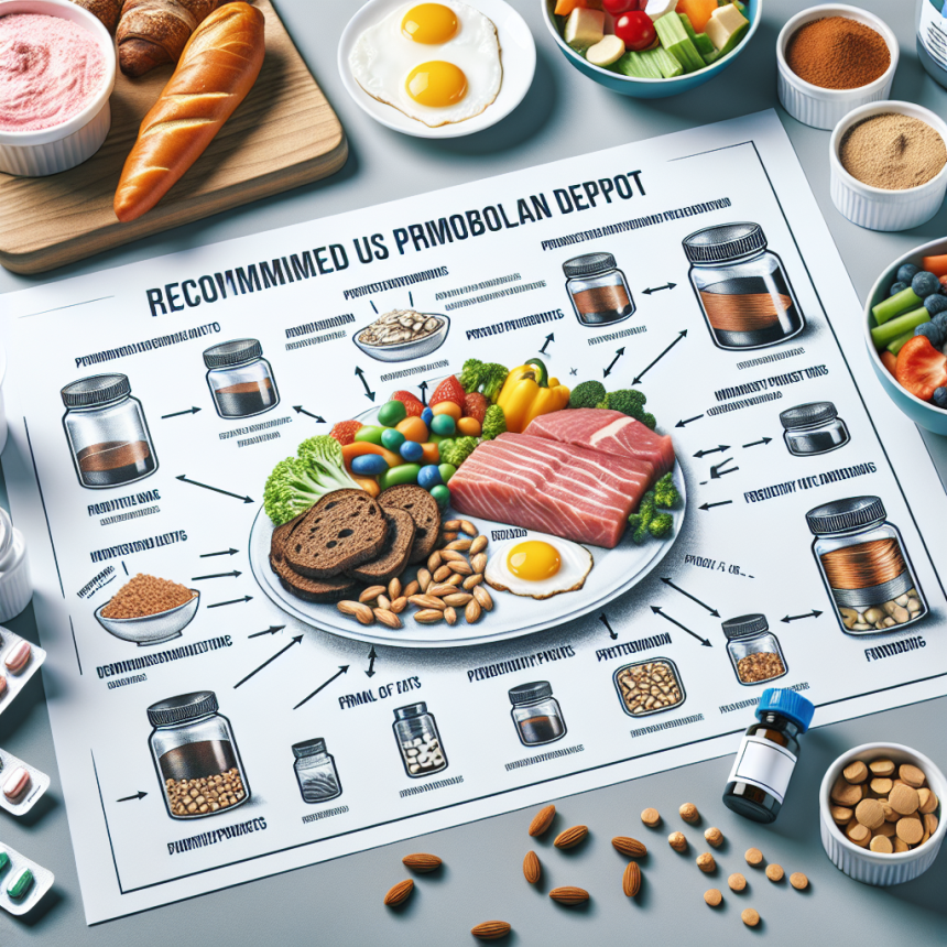 Dieta recomendada durante el uso de Enantato de metenolona