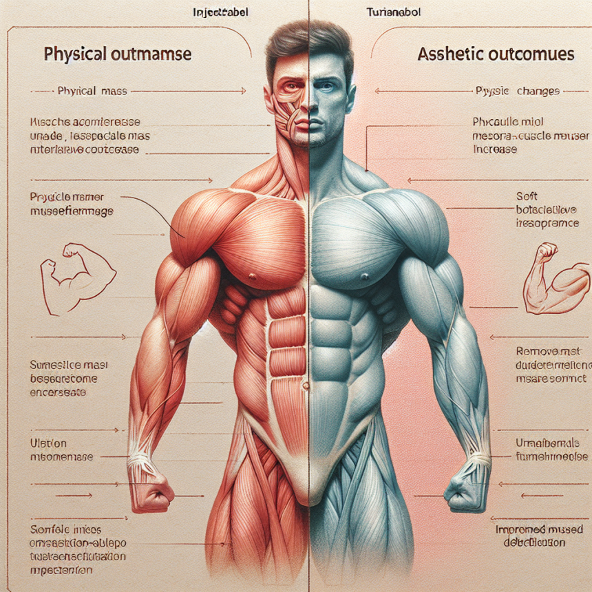 Diferencias entre resultados físicos y estéticos con Turinabol inyectable