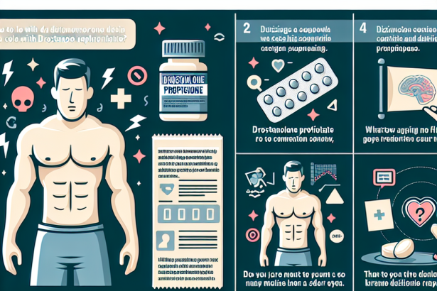 Qué hacer si sientes mareo durante un ciclo con Propionato de drostanolona