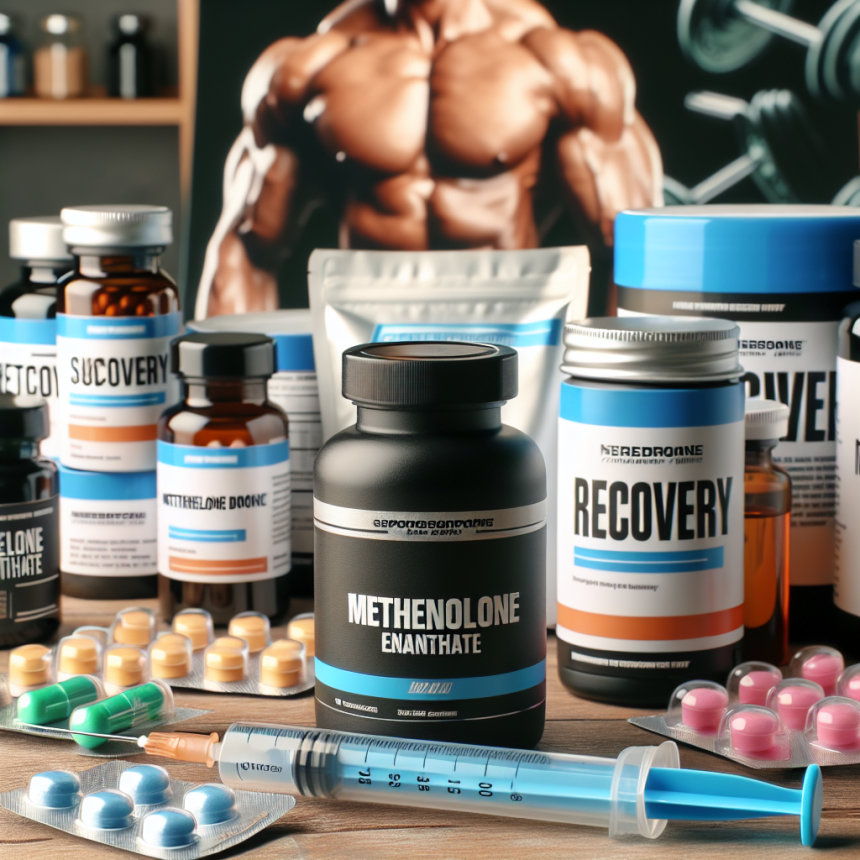 Qué suplementos de recuperación combinan bien con Enantato de metenolona
