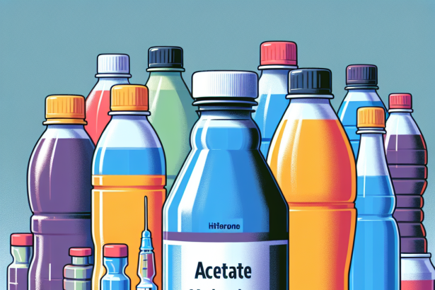 ¿Se puede mezclar Acetato de metenolona con bebidas deportivas?