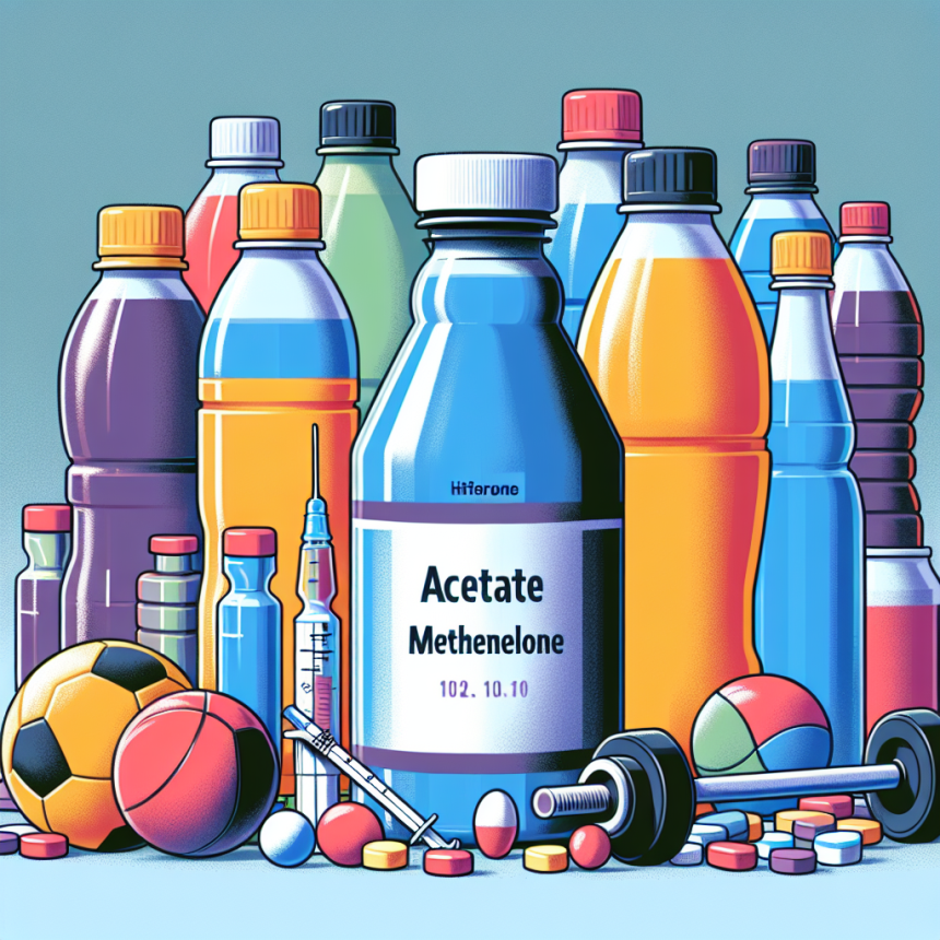 ¿Se puede mezclar Acetato de metenolona con bebidas deportivas?