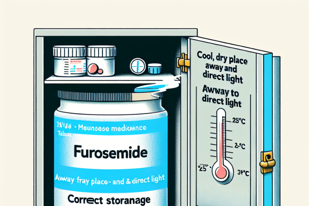 Cómo almacenar correctamente Furosemid