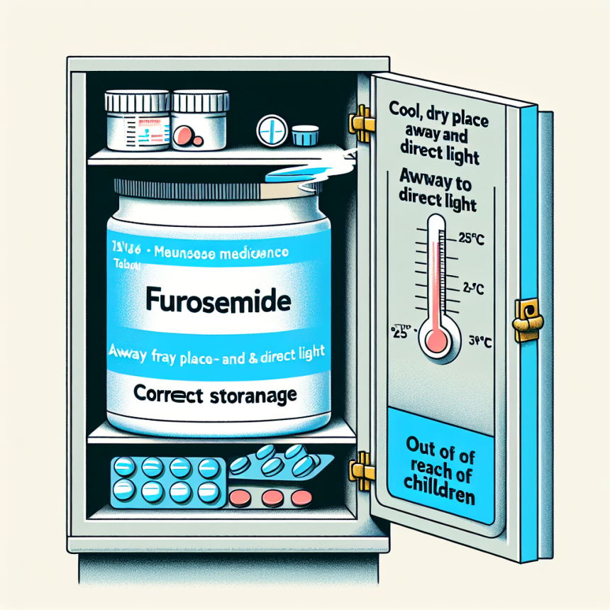 Cómo almacenar correctamente Furosemid