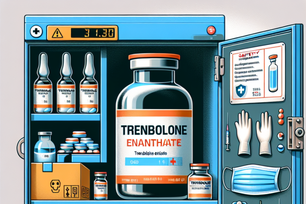 Cómo almacenar correctamente Trembolona enantato