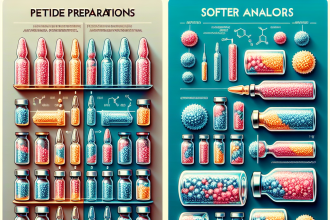 Cómo elegir entre Preparados de péptidos y su análogo más suave