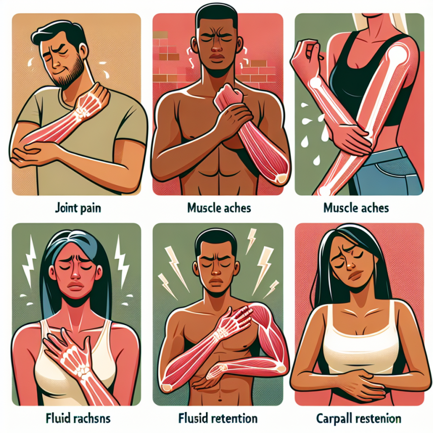 Efectos secundarios comunes del uso de Hormona del crecimiento