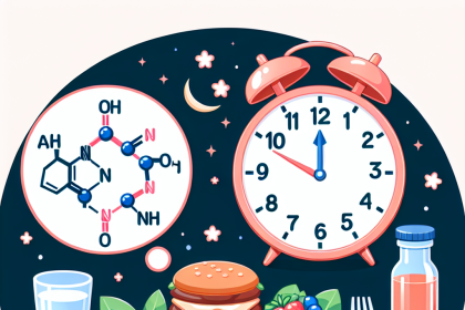 Preparados de péptidos y control del apetito nocturno