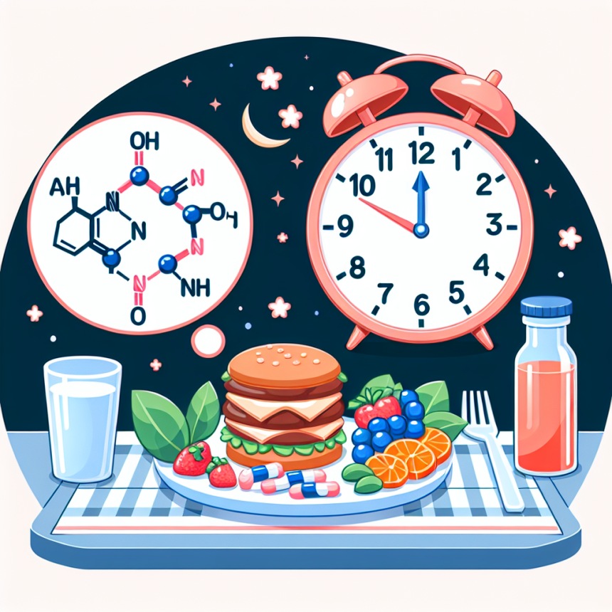 Preparados de péptidos y control del apetito nocturno