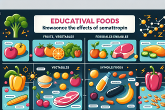 ¿Qué alimentos potenciarán los efectos de Somatropina?