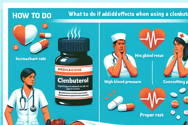 Qué hacer si aparecen efectos adversos con Clenbuterol