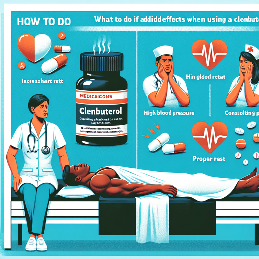 Qué hacer si aparecen efectos adversos con Clenbuterol