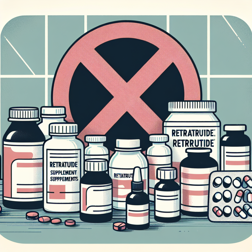 Qué suplementos no deben coincidir con Retatrutide