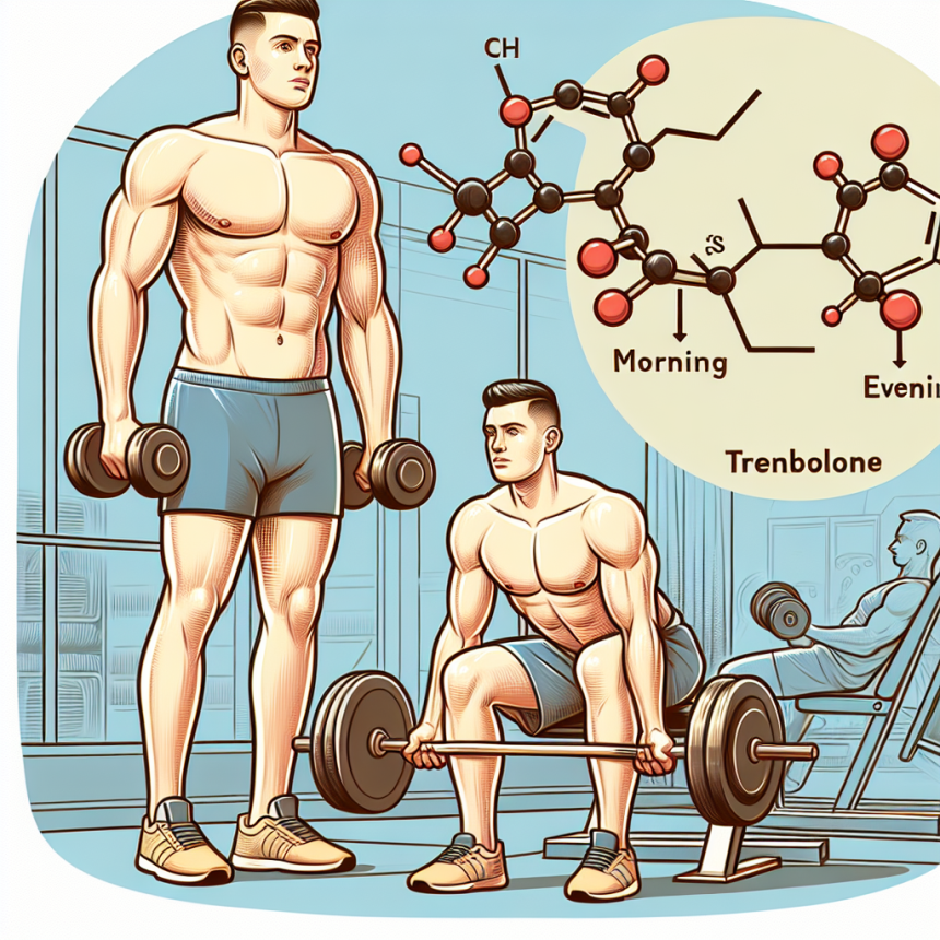 Trenbolone y entrenamientos dobles por día