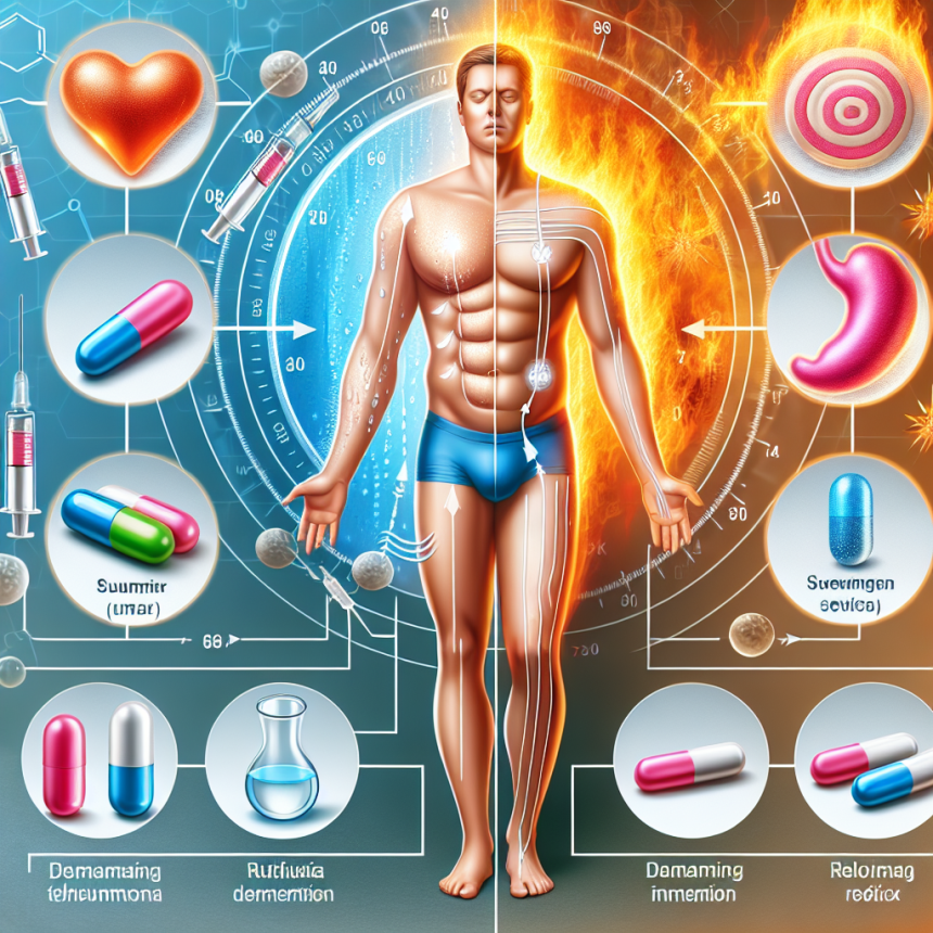 Cómo afecta Inyecciones y pastillas para adelgazar a la sudoración y termorregulación