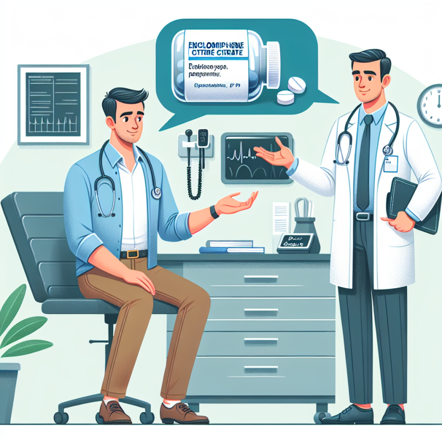 Cómo explicar a un médico que usas Enclomiphene citrate