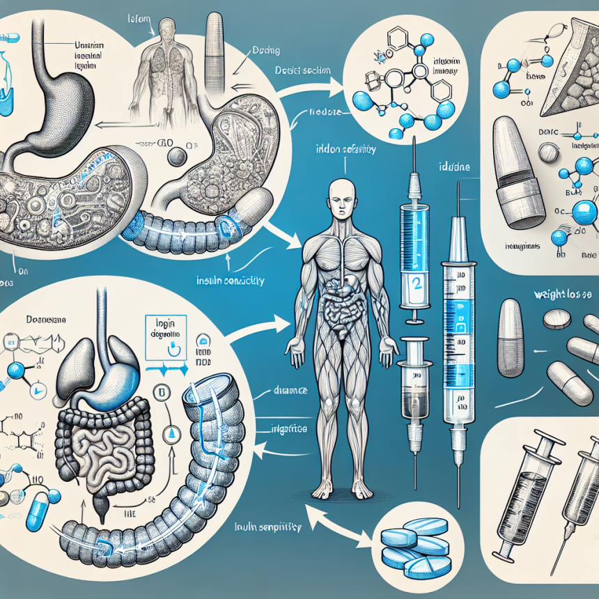 Inyecciones y pastillas para adelgazar y sensibilidad a la insulina: relación directa