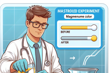 ¿Magnesium cambia el color de la orina?