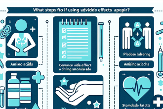 Qué hacer si aparecen efectos adversos con Aminoácidos