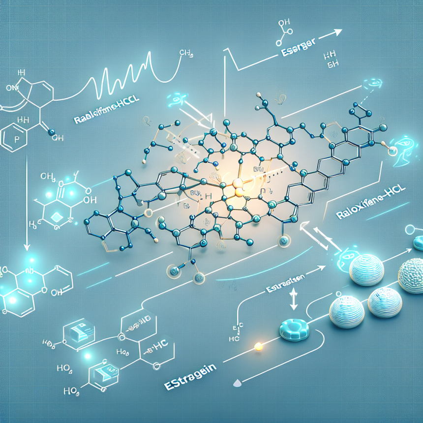 Raloxifen-HCl y niveles de estrógeno