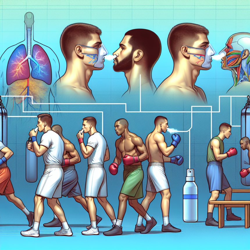 Aerosoles nasales y rendimiento en deportes de combate