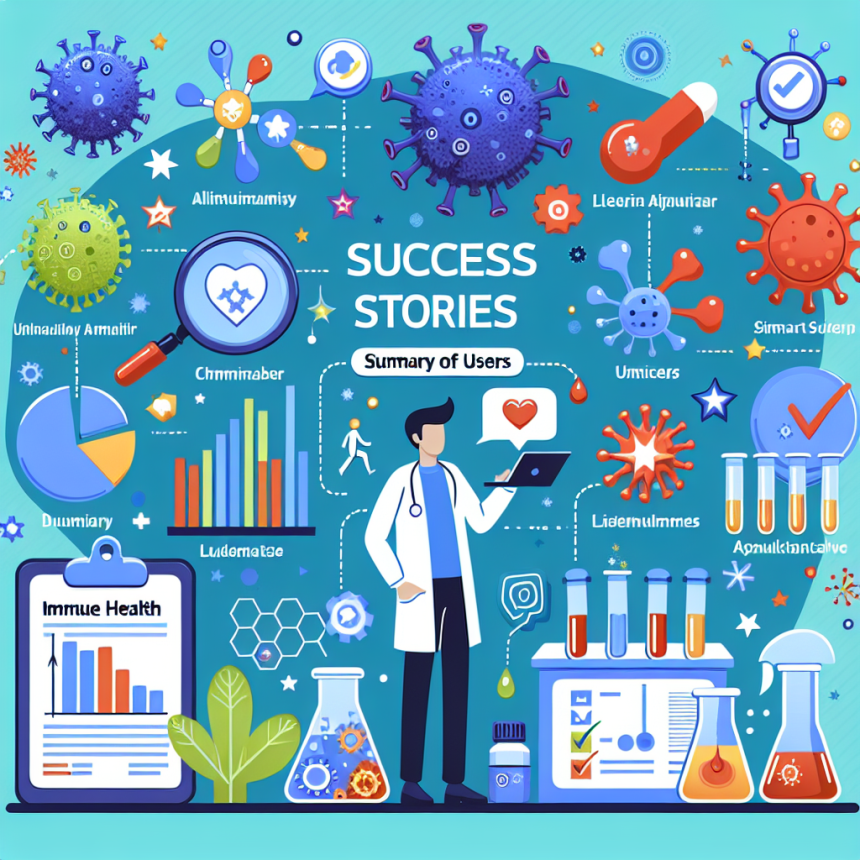 Casos de éxito con Salud inmunológica: resumen de usuarios
