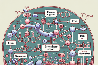 Cómo afecta Apoyo a la glucosa al metabolismo del hierro