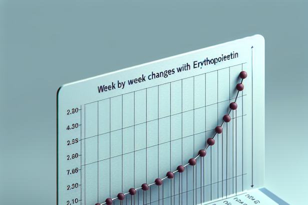 Cómo evoluciona el rendimiento semana a semana con Erythropoietin