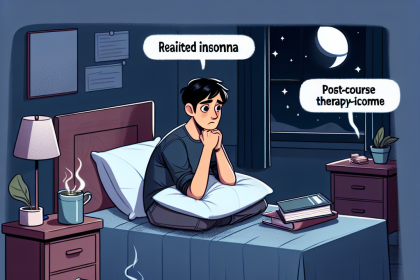 Cómo manejar el insomnio relacionado con Terapia posterior al curso