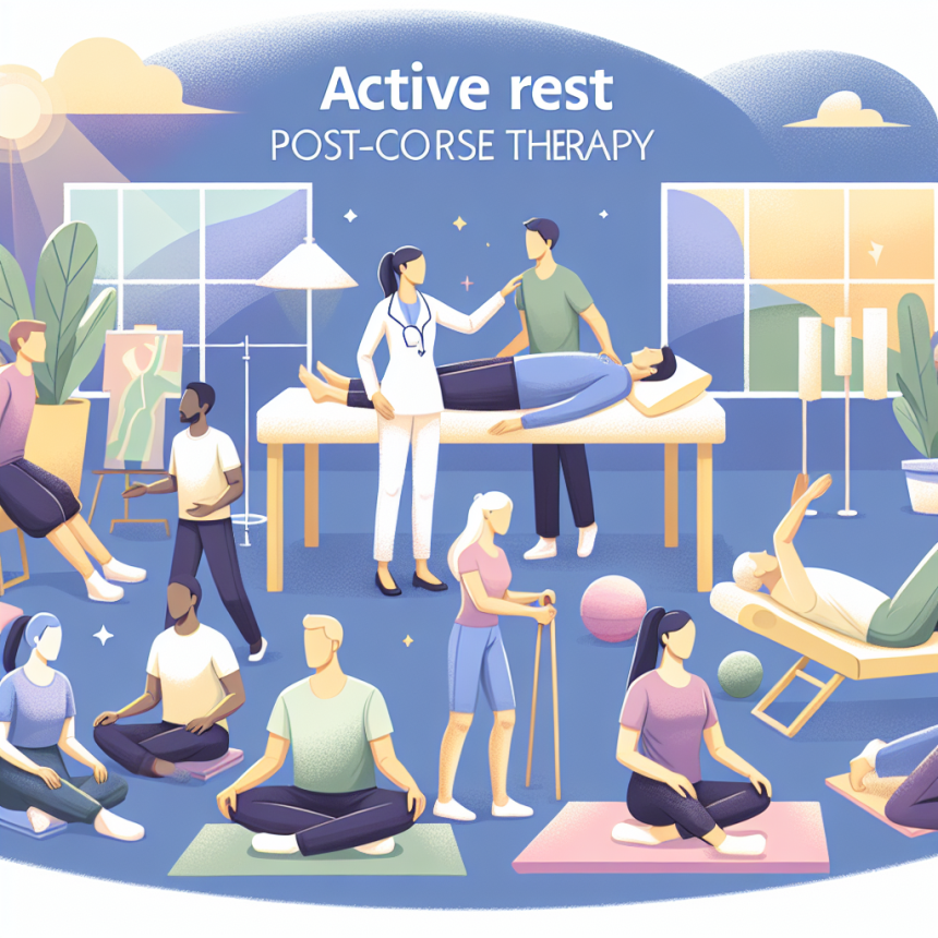 Qué papel juega el descanso activo con Terapia posterior al curso