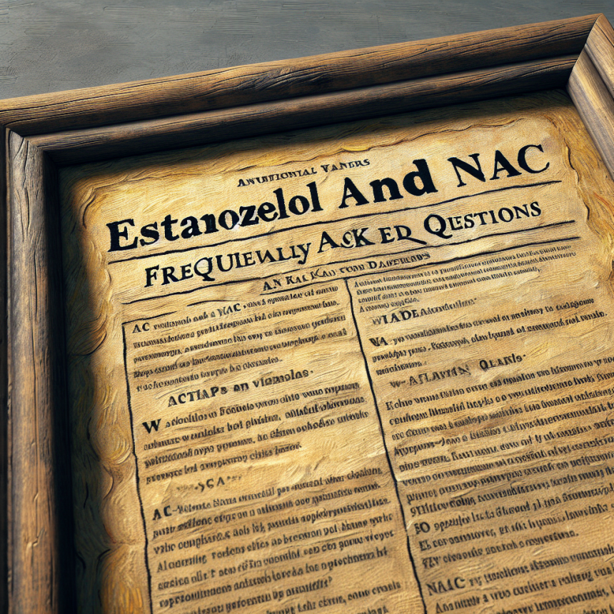 Estanozolol y NAC: preguntas frecuentes