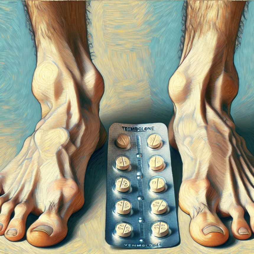 Pastillas de trembolona y tobillos hinchados: cuándo preocuparse